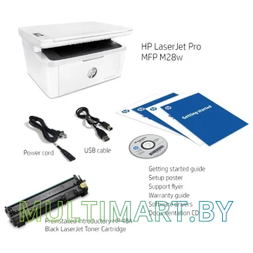 МФУ HP LaserJet Pro M28w картинка 3